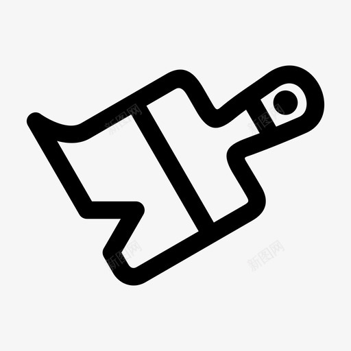 画笔颜色工具图标svg_新图网 https://ixintu.com 工具 画笔 颜色