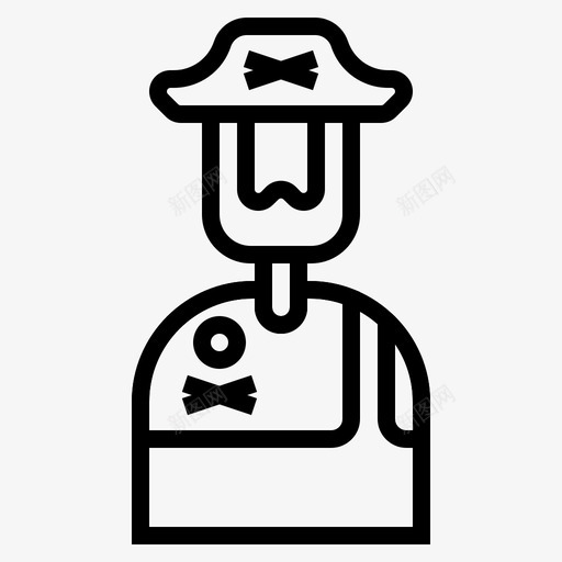 海盗海军陆战队人图标svg_新图网 https://ixintu.com 人 水手 海军陆战队 海盗 海盗线