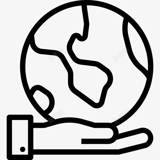 全球投资44线性图标svg_新图网 https://ixintu.com 全球 投资 线性