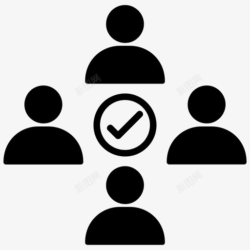 人员员工团队图标svg_新图网 https://ixintu.com 人员 员工 团队