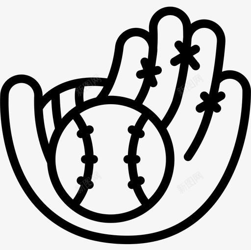 棒球抚养孩子直系图标svg_新图网 https://ixintu.com 孩子 抚养 棒球 直系
