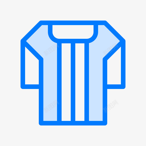 T恤篮球20蓝色图标svg_新图网 https://ixintu.com 篮球 蓝色