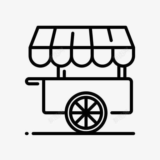 电话亭4号公园线性图标svg_新图网 https://ixintu.com 4号 公园 电话亭 线性