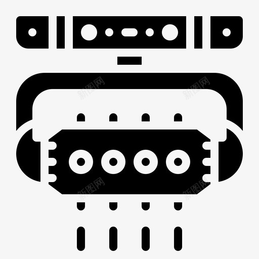 旋转滚轮led照明图标svg_新图网 https://ixintu.com led 旋转滚轮 派对照明标志 灯光 照明