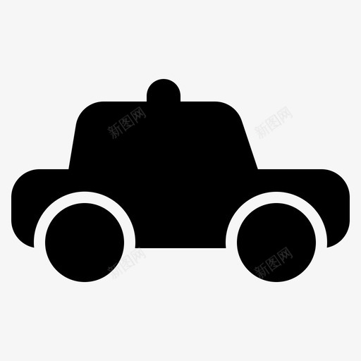 警车警察犯罪图标svg_新图网 https://ixintu.com 犯罪 警察 警用字形 警车