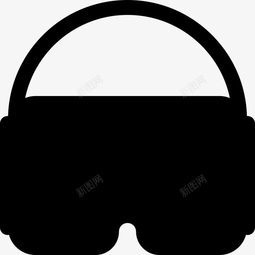 Vr眼镜电子43填充图标svg_新图网 https://ixintu.com Vr 填充 电子 眼镜