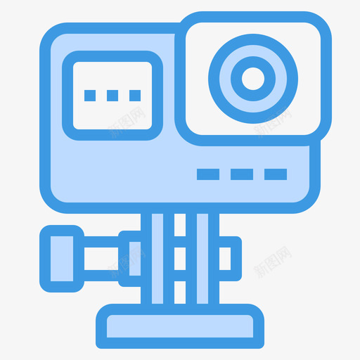 动作摄像机gadget15蓝色图标svg_新图网 https://ixintu.com gadget15 动作摄像机 蓝色