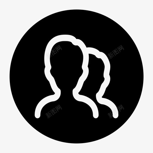 icon-群组svg_新图网 https://ixintu.com icon-群组