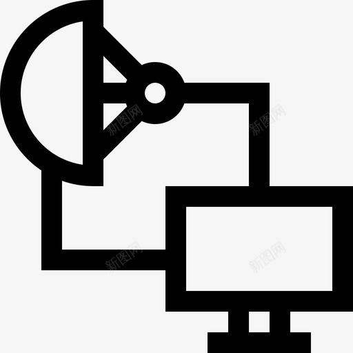 传播广告38线性图标svg_新图网 https://ixintu.com 传播 广告 线性