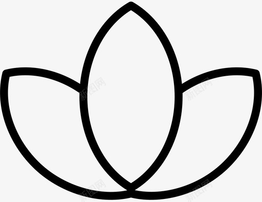 花叶自然图标svg_新图网 https://ixintu.com 植物 细粉 自然 香料