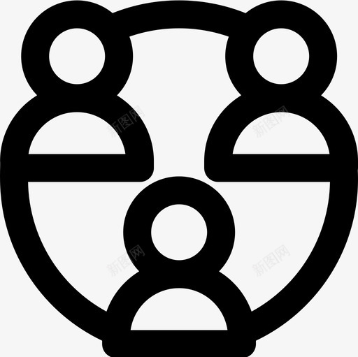 协作领导力26直线型图标svg_新图网 https://ixintu.com 协作 直线 线型 领导力