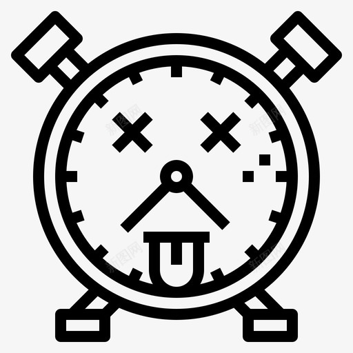 死亡时钟崩溃损坏图标svg_新图网 https://ixintu.com 失败 崩溃 损坏 死亡时钟 观察