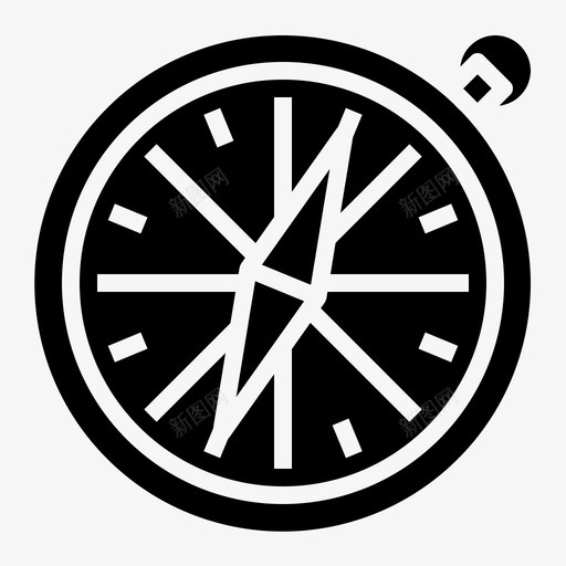 罗盘露营119加油图标svg_新图网 https://ixintu.com 加油 罗盘 露营119