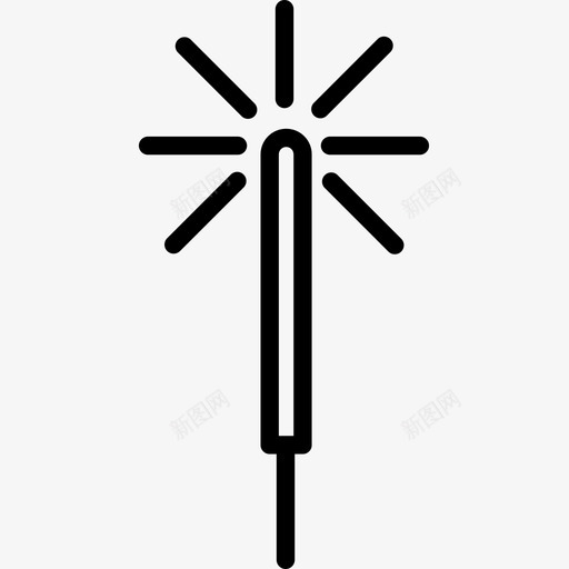 Sparkler新年40岁直系图标svg_新图网 https://ixintu.com 40岁 Sparkler 新年 直系