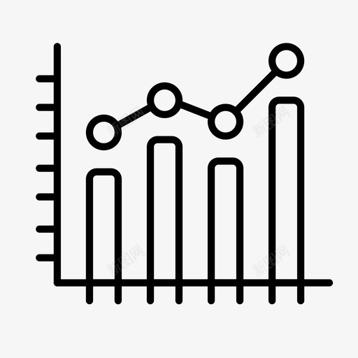 条形图分析数据图标svg_新图网 https://ixintu.com 分析 办公室 数据 条形图