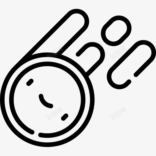 冰球冬季运动22直线型图标svg_新图网 https://ixintu.com 冬季运动 冰球 直线 线型