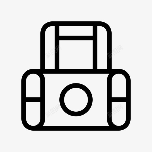 袋子拳击直线图标svg_新图网 https://ixintu.com 拳击 直线 袋子
