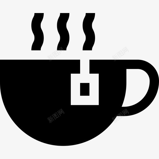 茶杯咖啡厅81装满图标svg_新图网 https://ixintu.com 咖啡厅 茶杯 装满