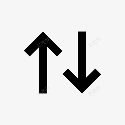 数据传输箭头连接图标svg_新图网 https://ixintu.com 事务 交换 数据传输 箭头 连接