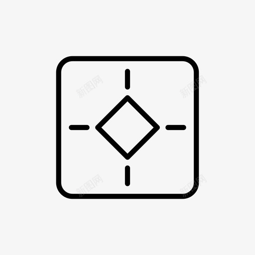 方块应用程序界面图标svg_新图网 https://ixintu.com ui web 应用程序 方块 界面