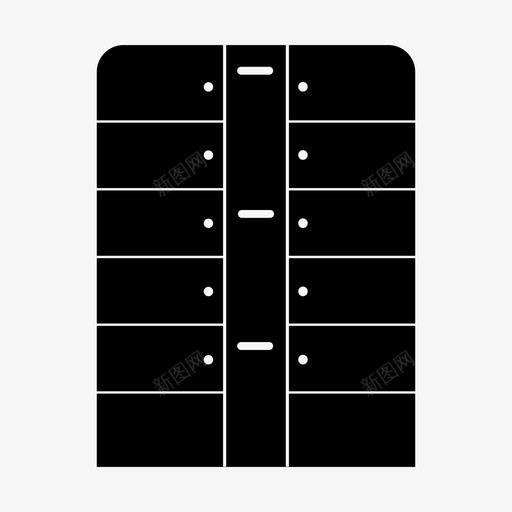 洗衣柜svg_新图网 https://ixintu.com 洗衣柜