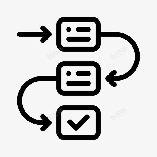 计划业务项目管理图标svg_新图网 https://ixintu.com 业务 工作流 计划 项目管理 项目管理行 项目计划