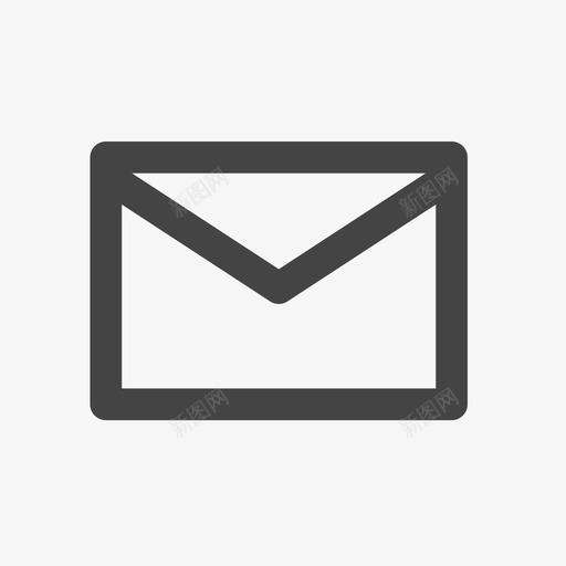 站内信iconsvg_新图网 https://ixintu.com 站内信icon 线性 单色 简约