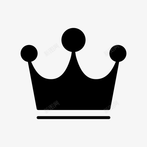 国王王冠王国图标svg_新图网 https://ixintu.com 国王 王冠 王后 王国 皇冠