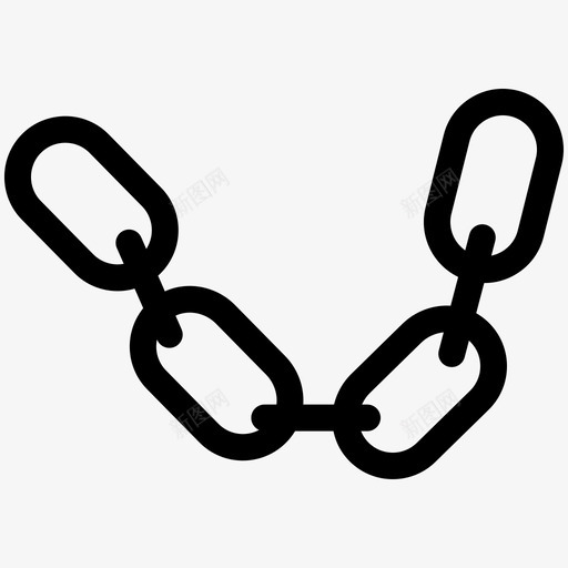 链附件连接图标svg_新图网 https://ixintu.com 优化 搜索引擎 界面 网络 连接 链接 附件