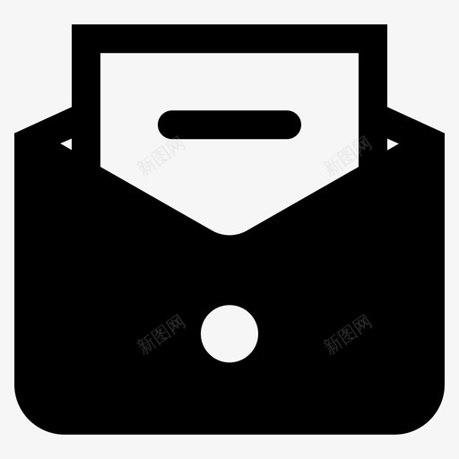 未读邮件聊天通信图标svg_新图网 https://ixintu.com 未读邮件 消息 聊天 通信 通信项glyph