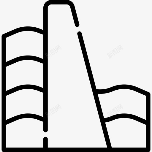 大坝核能11线性图标svg_新图网 https://ixintu.com 大坝 核能11 线性