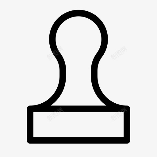 邮票公司办公室图标svg_新图网 https://ixintu.com 公司 办公室 办公设备 学校 邮票