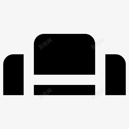 椅子家具家图标svg_新图网 https://ixintu.com 休息 坐下 家具 椅子