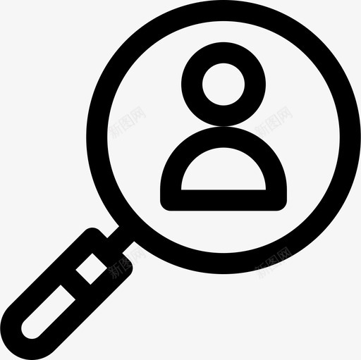 人力资源领导力22直线型图标svg_新图网 https://ixintu.com 人力资源 直线 线型 领导力