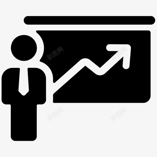 演示文稿图版图表图标svg_新图网 https://ixintu.com 图版 图表 报告 演示文稿 统计