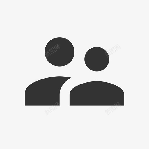 群成员-黑svg_新图网 https://ixintu.com 群成员-黑
