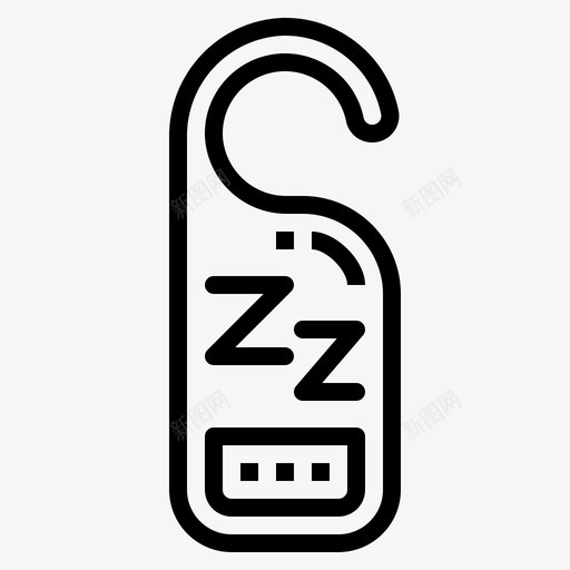 门吊干扰信号图标svg_新图网 https://ixintu.com 之夜 信号 干扰 睡眠 舞会 门吊