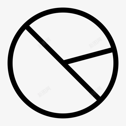 饼图拼图形状图标svg_新图网 https://ixintu.com 业务 形状 拼图 正方形 饼图