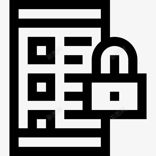 密码响应式29线性图标svg_新图网 https://ixintu.com 响应式设计29 密码 线性