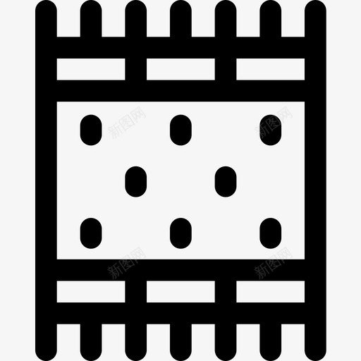 毯子冬季61直线型图标svg_新图网 https://ixintu.com 冬季61 毯子 直线型