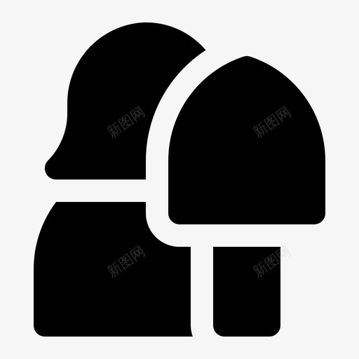 农夫化身花园图标svg_新图网 https://ixintu.com 农夫 化身 女人 职业 花园
