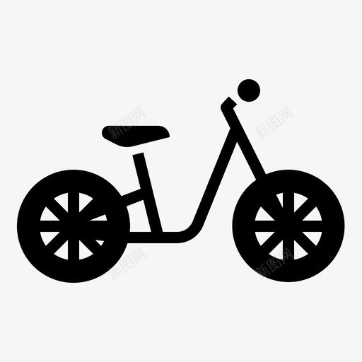 自行车26号自行车加油图标svg_新图网 https://ixintu.com 26号自行车 加油 自行车