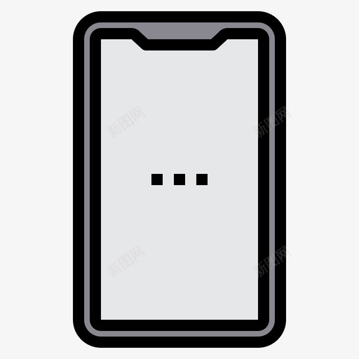 智能手机小工具10线性颜色图标svg_新图网 https://ixintu.com 小工具10 智能手机 线性颜色