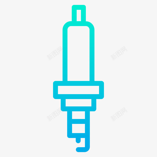 火花塞汽车维修42坡度图标svg_新图网 https://ixintu.com 坡度 汽车维修 火花塞