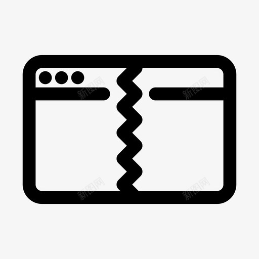 断开连接服务器崩溃网页错误图标svg_新图网 https://ixintu.com 其他 崩溃 断开 服务器 网络技术 网页 连接 错误