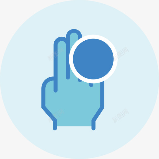 只落黑子-蓝svg_新图网 https://ixintu.com 只落黑子-蓝