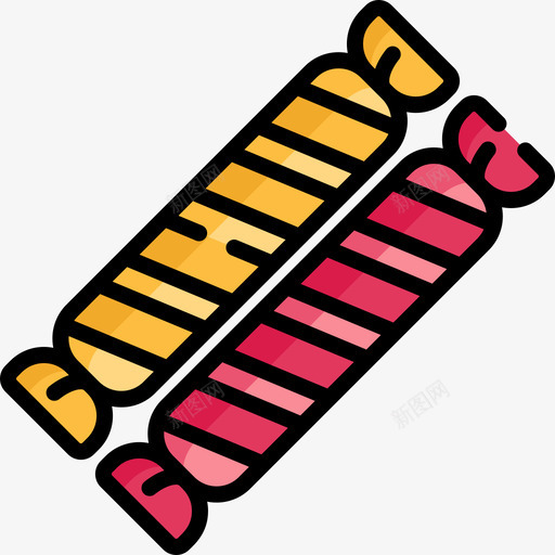 糖果圣诞食品饮料2线性颜色图标svg_新图网 https://ixintu.com 圣诞 糖果 线性 颜色 食品饮料