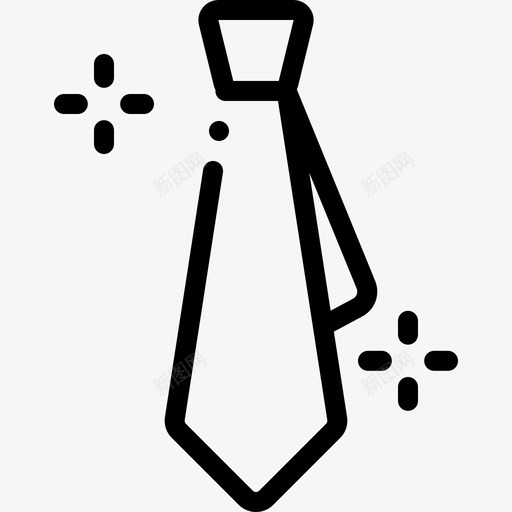 Tie146办公室直线型图标svg_新图网 https://ixintu.com Tie 办公室 直线 线型