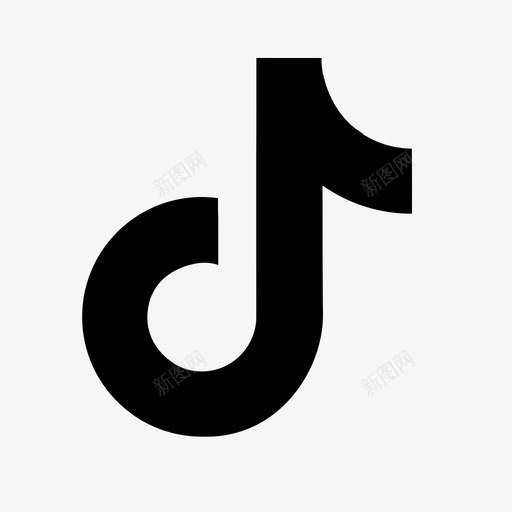 抖音短视频svg_新图网 https://ixintu.com 抖音LOGO 抖音短视频