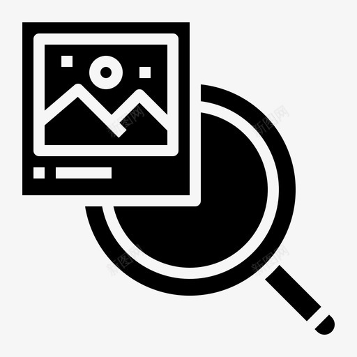 图像文件照片图标svg_新图网 https://ixintu.com 图像 图片 技术 搜索 文件 照片 移动 黑色